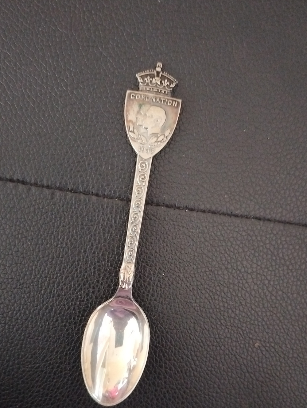 Silver Coronation Commemorative Spoon - Decorative Home Accent